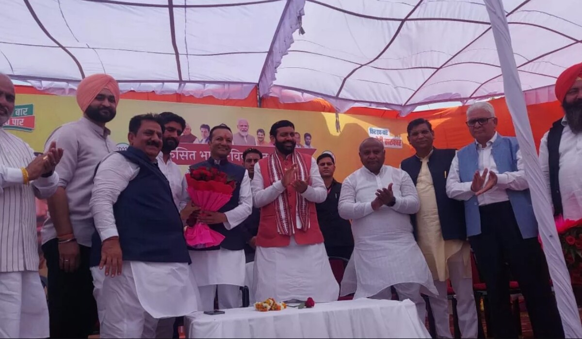 You are currently viewing Nayab Saini in Kurukshetra: ‘नवीन जिंदल BJP के लिए नया नहीं है, पिता भी चुनाव लड़ चुके हैं’, कुरुक्षेत्र में CM Nayab Saini ने कहा