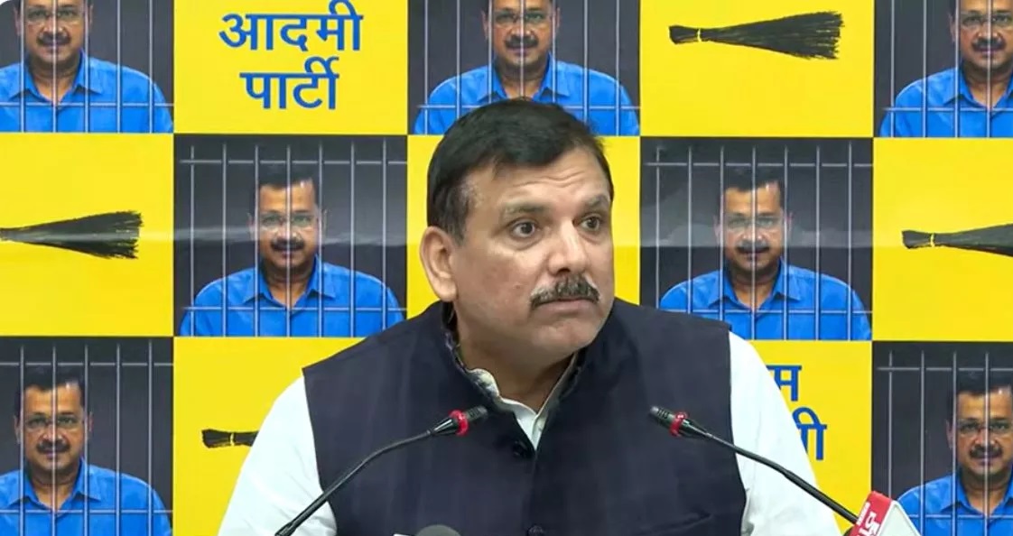 Read more about the article ‘बीजेपी ने किया शराब घोटाला, कई बड़े नेता शामिल’ : AAP नेता संजय सिंह