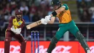 Read more about the article साउथ अफ्रीका सेमीफाइनल में पहुंची:वेस्टइंडीज को 3 विकेट से हराया