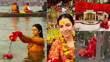 Read more about the article हर हर गंगे! महाकुंभ में आस्था की डुबकी लगाने पहुंचीं फिल्मी हस्तियां, निमृत कौर ने लगाई गंगा में आस्था की डुबकी; इंस्टाग्राम पर शेयर की झलकियां