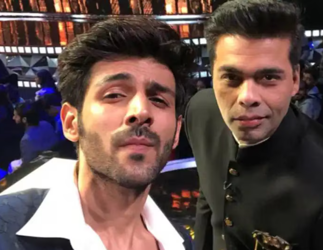 Read more about the article करण जौहर और कार्तिक आर्यन की रैप बैटल ने मचाया धमाल, पुराने विवाद के बाद अब साथ करेंगे फिल्म; 2026 में साथ लाएंगे रोमांटिक कॉमेडी फिल्म!