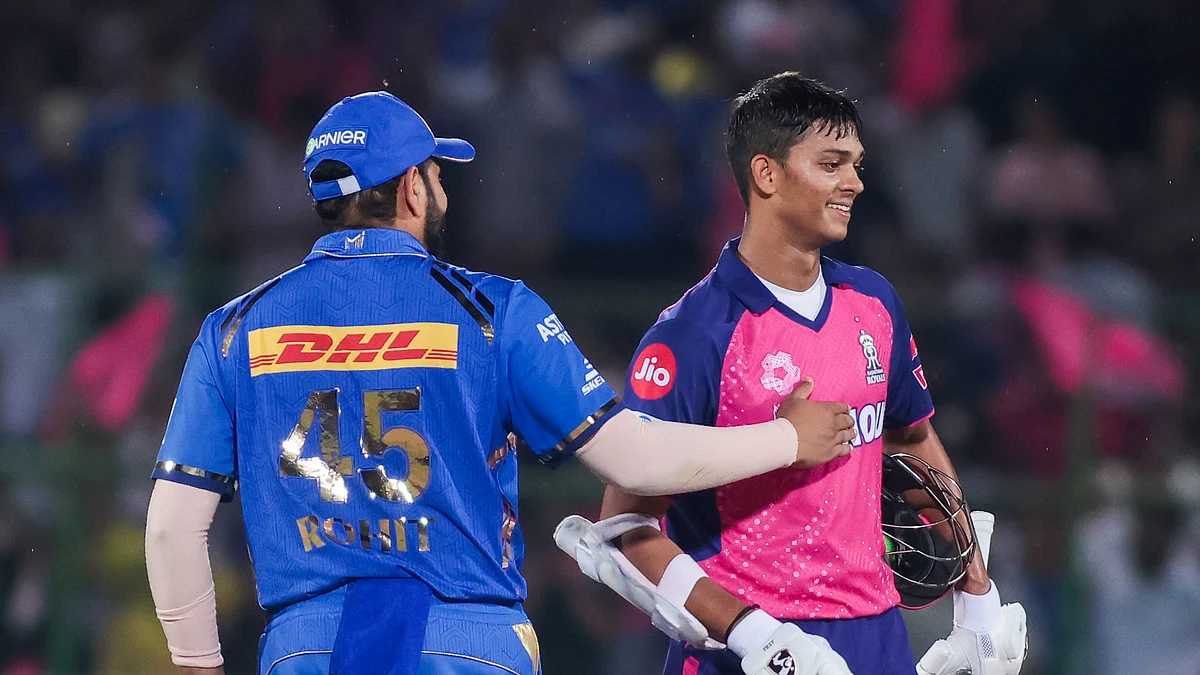Read more about the article IPL 2025 में राजस्थान और मुंबई की टक्कर आज जयपुर में: राजस्थान रॉयल्स के लिए करो या मरो का मुकाबला, मुंबई की नजरें टॉप पर!