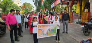 Read more about the article जन अभियान परिषद विकासखंड उज्जैन द्वारा वार्ड क्रमांक 53 मे नवांकुर सखी तिरंगा यात्रा का आयोजन किया गया