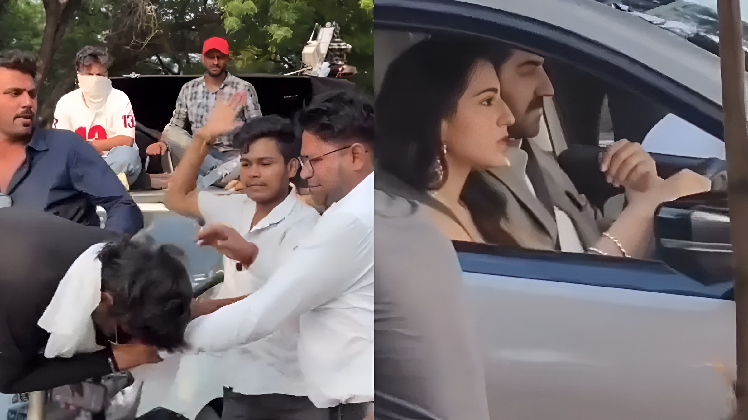 Read more about the article पति पत्नी और वो 2′ की शूटिंग के दौरान  प्रयागराज  में अफरा-तफरी मच गई