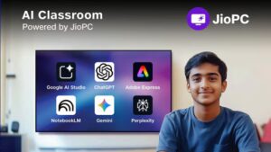 Read more about the article जियो ने लॉन्च किया फ्री “एआई क्लासरूम” कोर्स