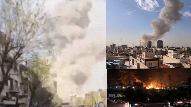 पश्चिम एशिया में तनाव चरम पर: इजराइल-ईरान के बीच सीधा सैन्य टकराव, सैकड़ों मिसाइलें दागी गईं