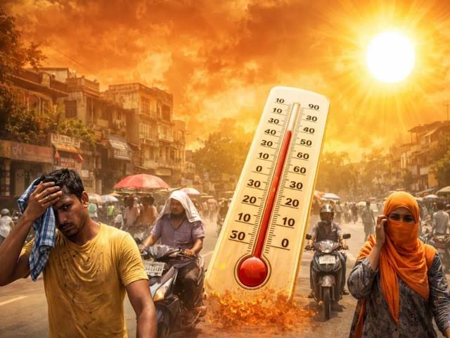 मध्य प्रदेश में गर्मी का प्रकोप, पहली बार पारा 43 डिग्री पार