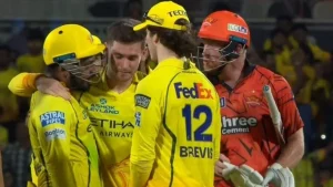 Read more about the article CSK vs SRH: चेपॉक में गरमाया माहौल, बीच मैदान पर भिड़े संजू सैमसन-हेनरिक क्लासेन, VIDEO वायरल