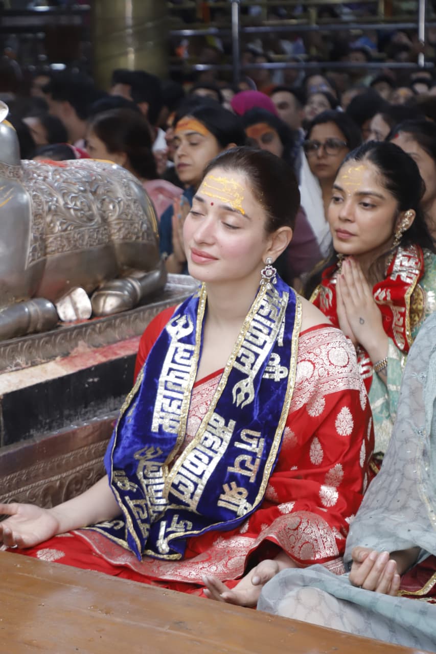 महाकाल के दर्शन के बाद भावुक दिखीं एक्ट्रेस तमन्ना भाटिया, बोलीं- जब बुलावा आता है, तभी कोई आ पाता है