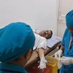 जबलपुर ऑर्डनेंस फैक्ट्री में हादसा, बारूद भरते समय चिंगारी से कर्मचारी का हाथ झुलसा